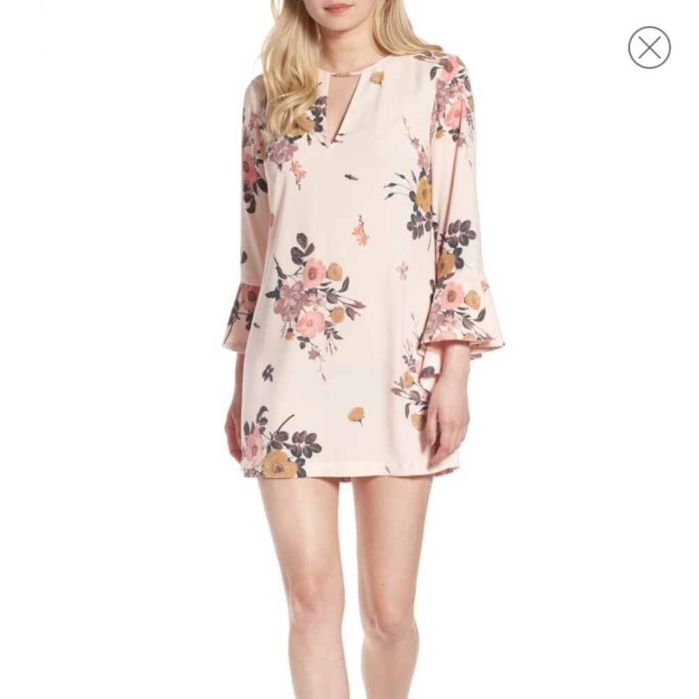 Leith Spiral Sleeve Minidress